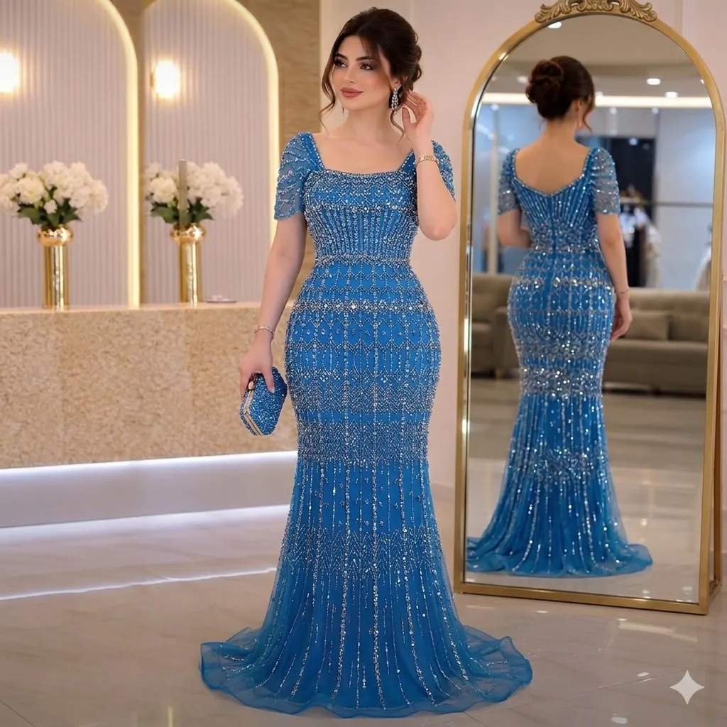 ⁨	فستان ملبوس مرة لون جويتي 💙